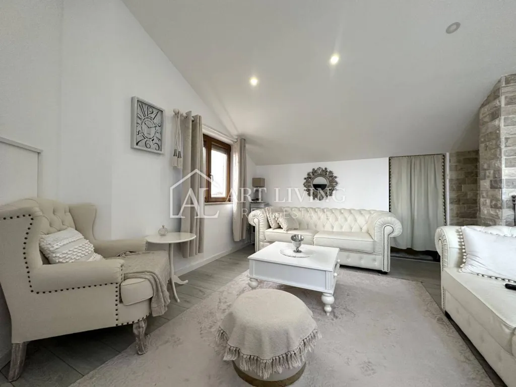 Séjour - Two-Bedroom Apartment with Sea View in Vrsar
