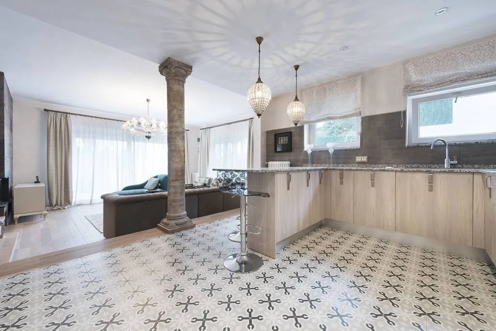 Köök - Luxury Villa with Sea View in Blanes