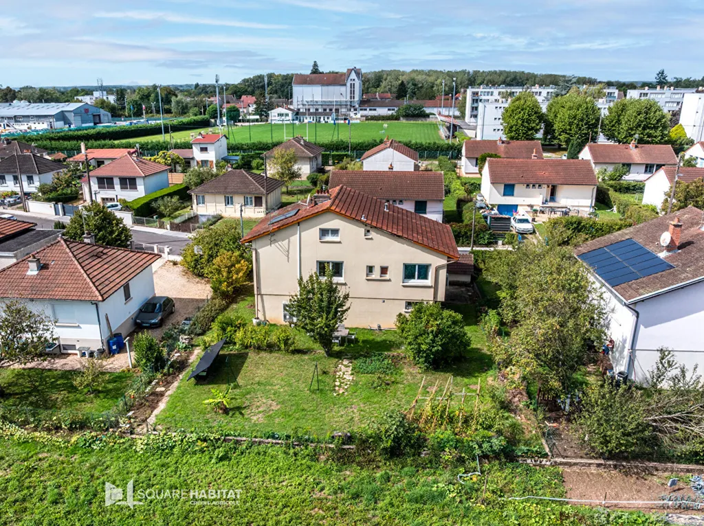 Aerial - House with Garden in Quiet Seurre