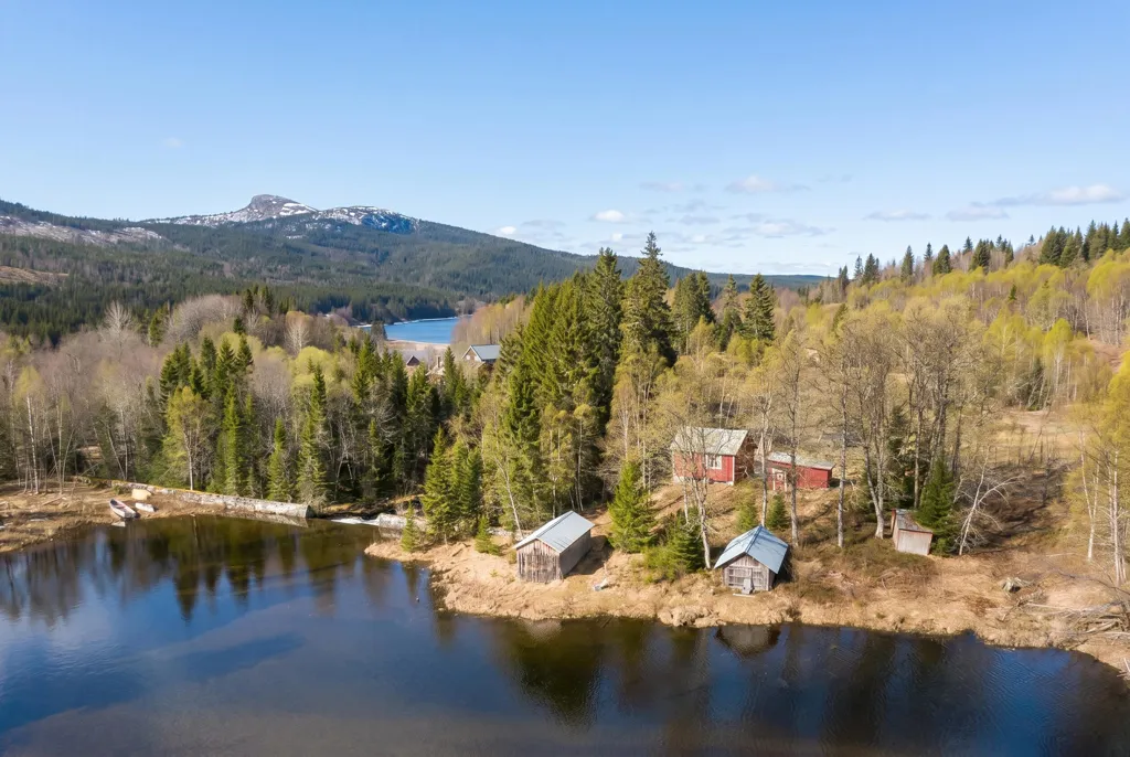 Õhuvaade - Villa with Lake View near Kallsjön