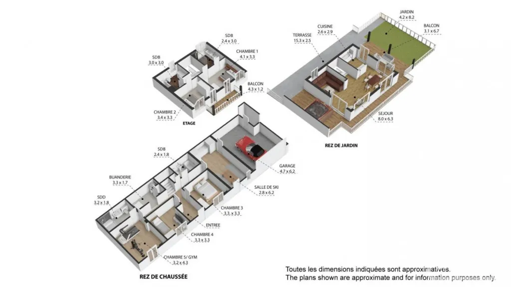 Plaan - Contemporary Chalet with Jacuzzi in Châtel