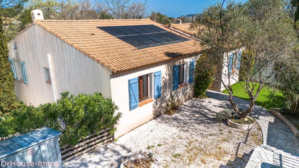 Vue aérienne - Maison avec Terrasse à Arcades dans Domaine Privé à Cogolin