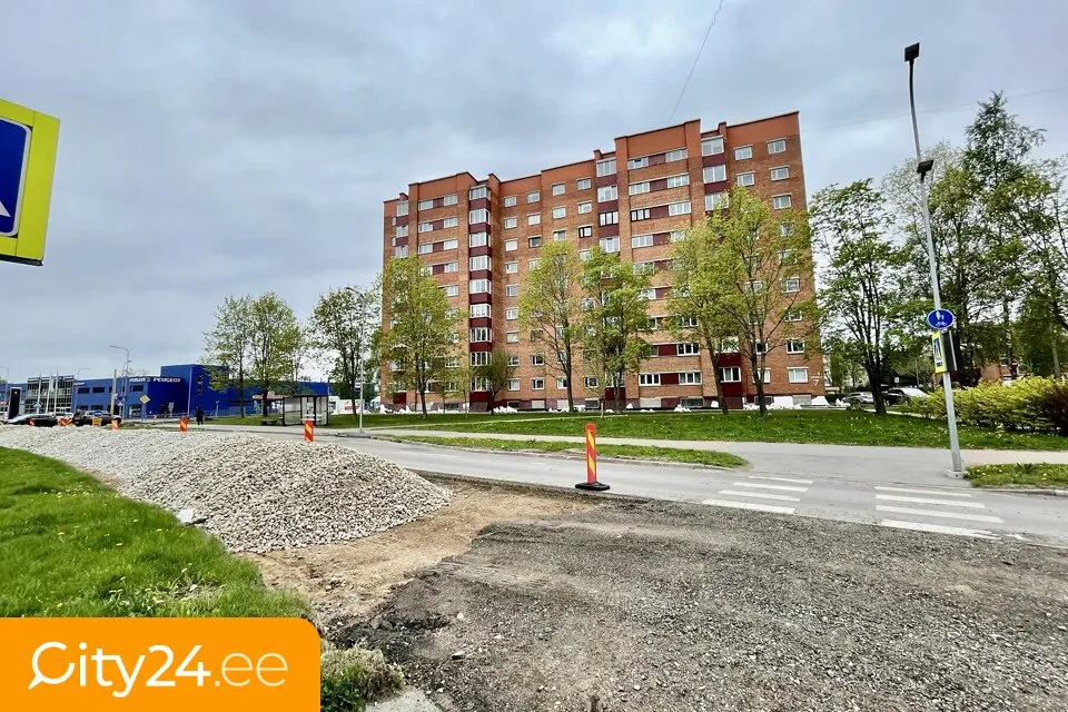 Exterior - Renovated Flat with Balcony in Narva