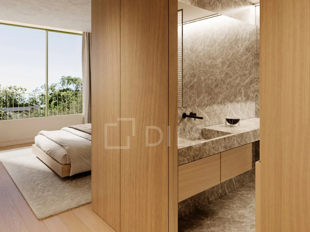 Bathrooms - Luxury Duplex Villa in Porto's Hollywood
