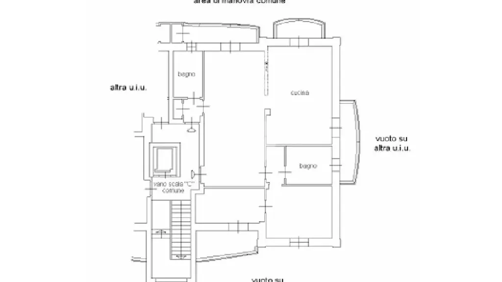 Plaan - Apartment with Balcony in Carmagnola