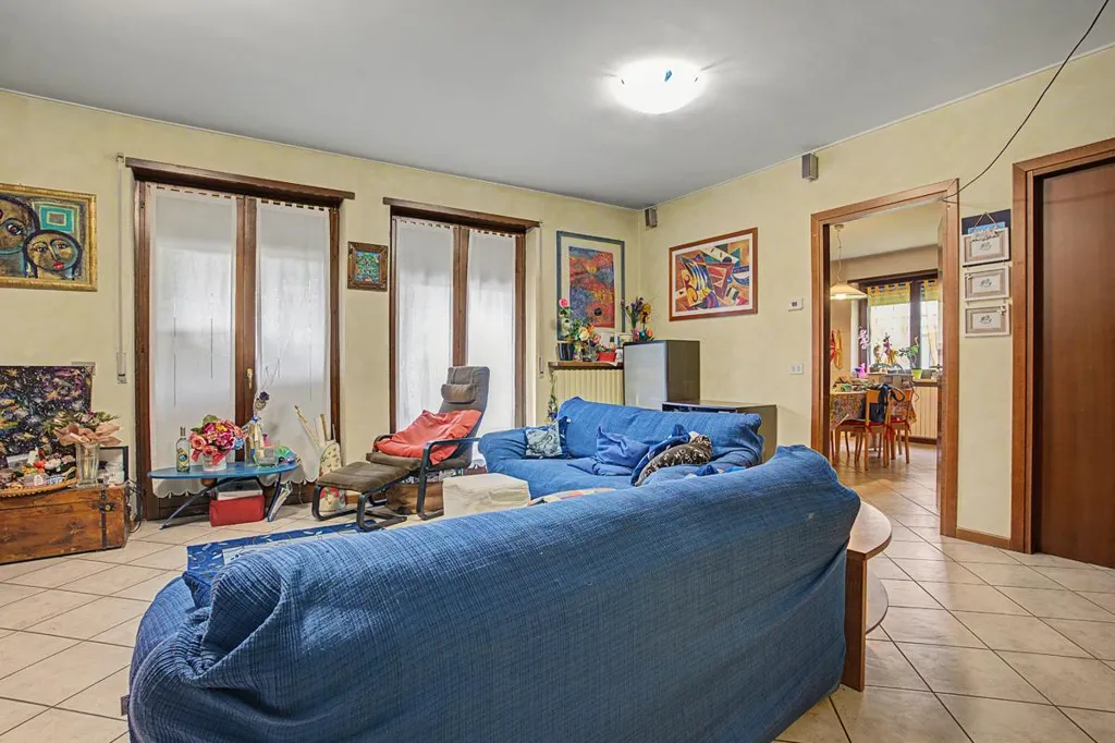 Séjour - Two-Level Apartment with Garden in Verona