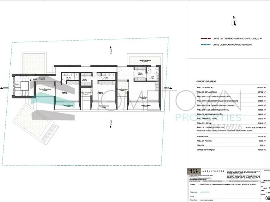 Approved Plot for Villa in Vilamoura, Loulé