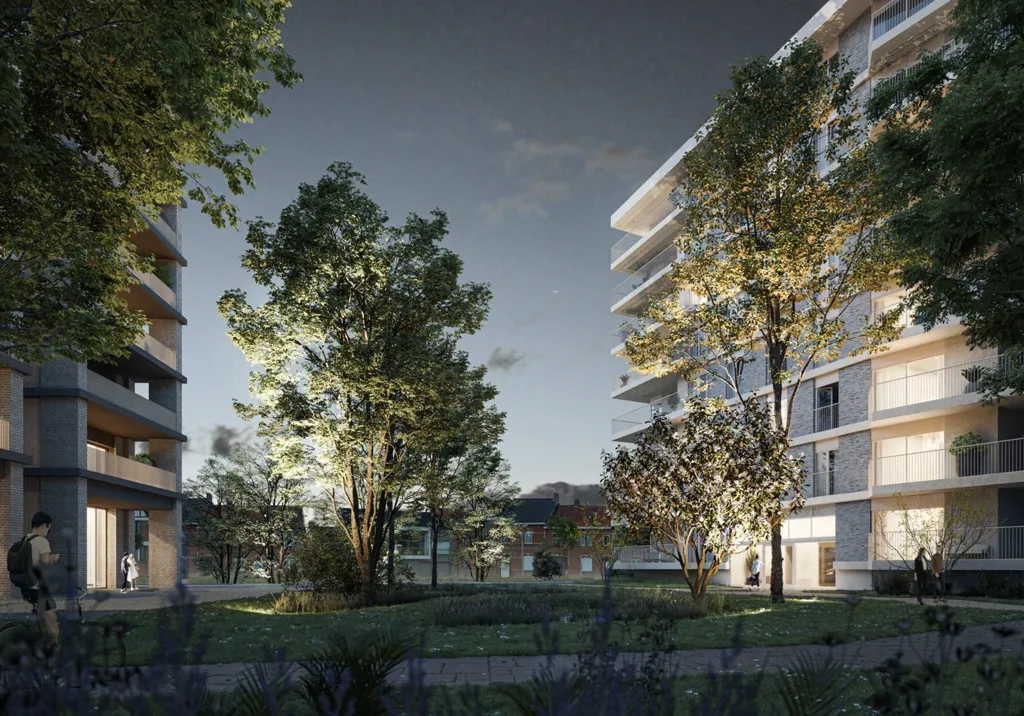 Extérieur - Appartement 2 Chambres avec Terrasse à Deinze