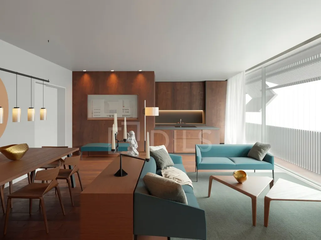 Soggiorno - T1 Apartment with Terrace in Belém