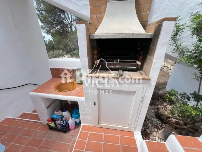 Terrass - Apartment with Sea View in Es Cubells