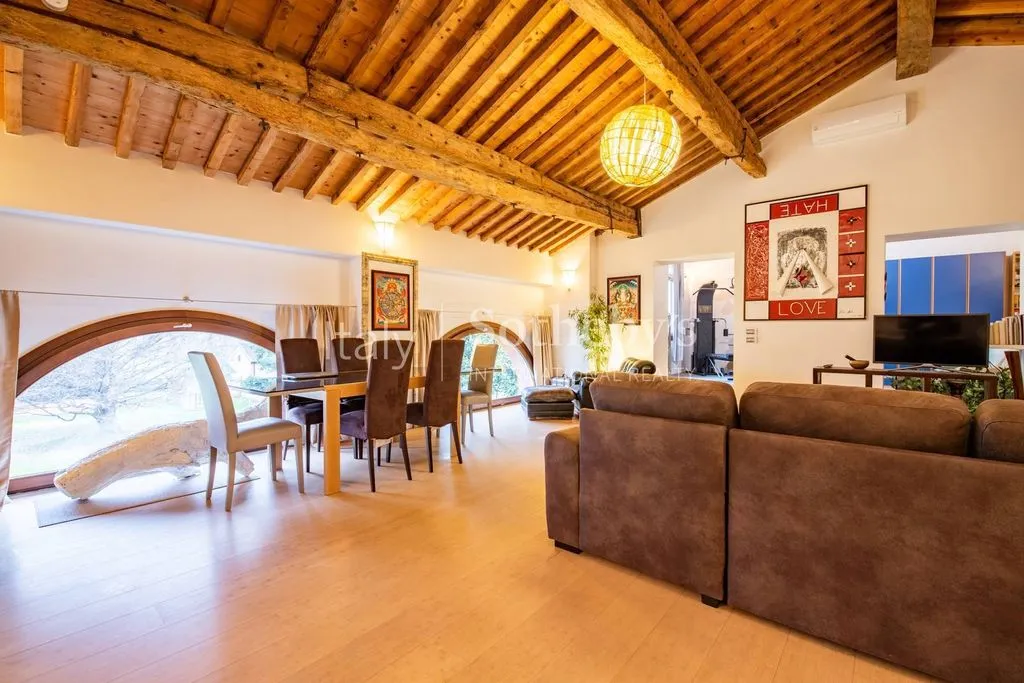 Séjour - Historic Villa with Panoramic Pool in Vittorio Veneto