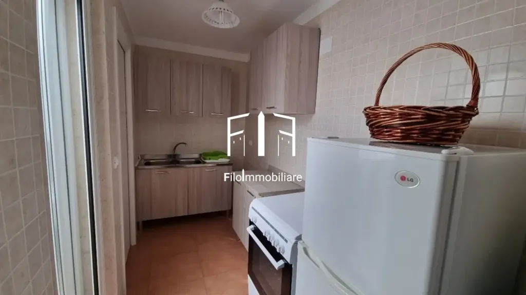 Köök - Apartment with Terrace in Torre Santa Sabina, Carovigno