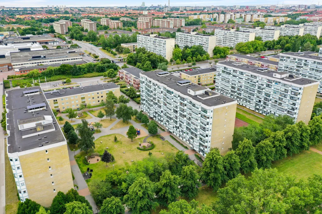 Õhuvaade - Renovated Apartment with Balcony in Brf Hilda