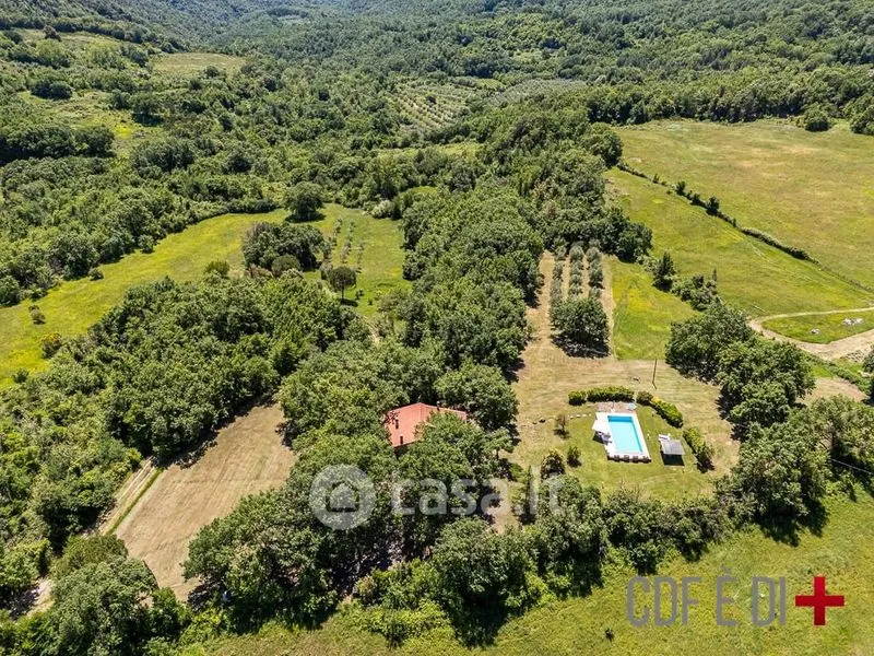 Vue aérienne - Rustic Casale with Pool in Roccastrada