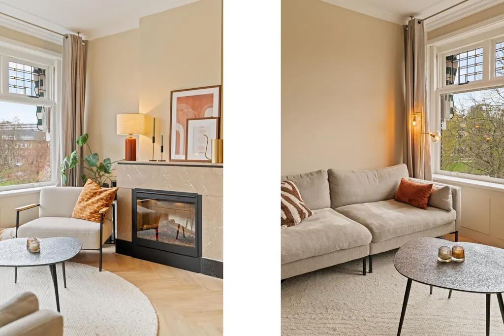 Soggiorno - Charming Gallery Flat with Park View in Utrecht