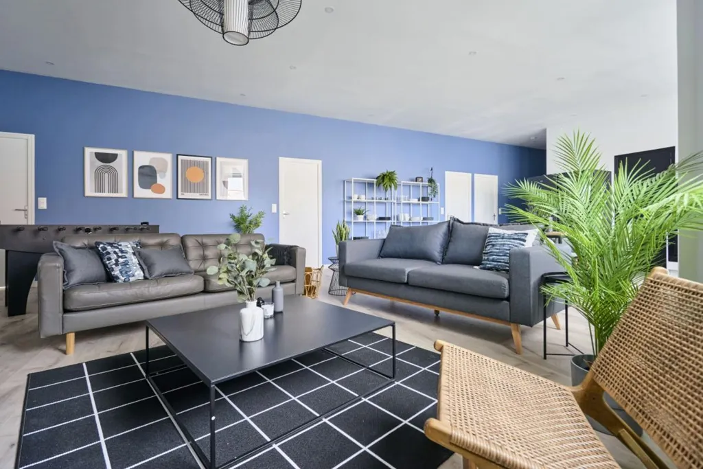Séjour - Appartement Meublé en Hyper-centre à Amiens