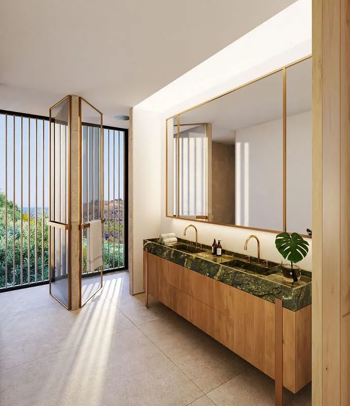 Salles de bain - Contemporary Villa with Infinity Pool in El Madroñal