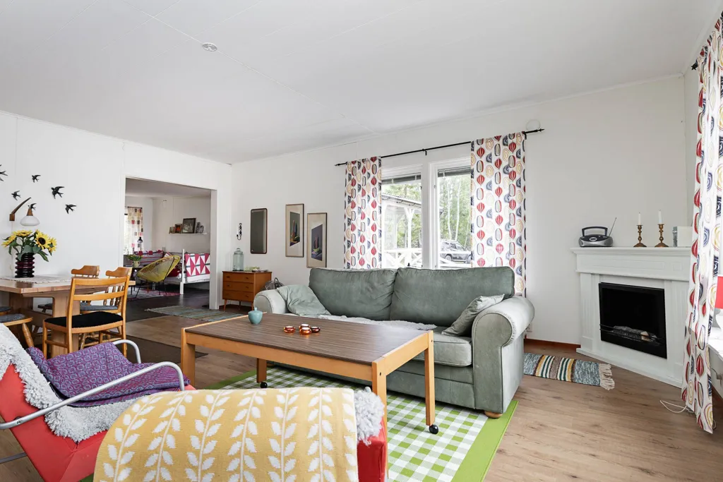 Séjour - Holiday Home with Sea View in Kittjavan