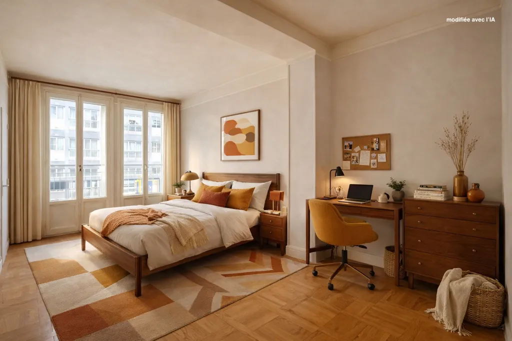 Chambres - Appartement Lumineux avec Ascenseur au 15e Arrondissement de Paris
