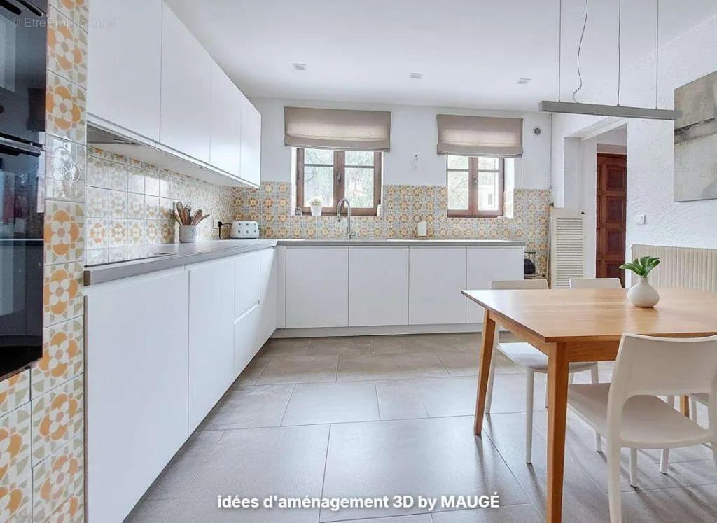 Kitchen - Charming House with Garden in St Priest