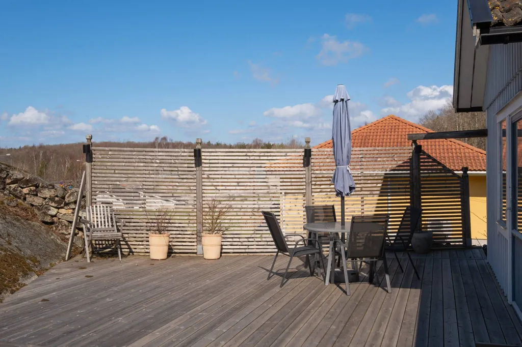 Terrasse - Charming Villa with Garden in Blekinge