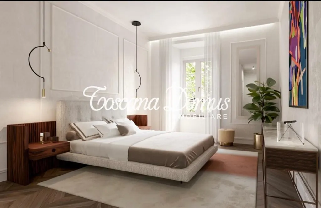 Bedrooms - Luxury Apartment with Private Garden in Florence