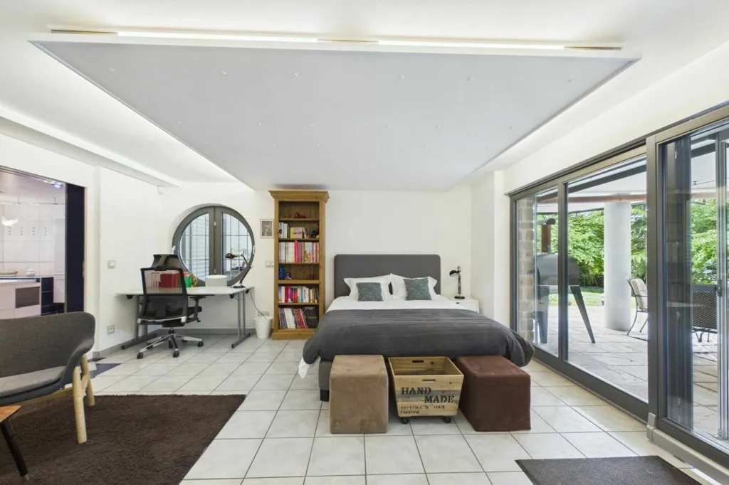 Bedrooms - Detached House with Private Duplex in Mersch
