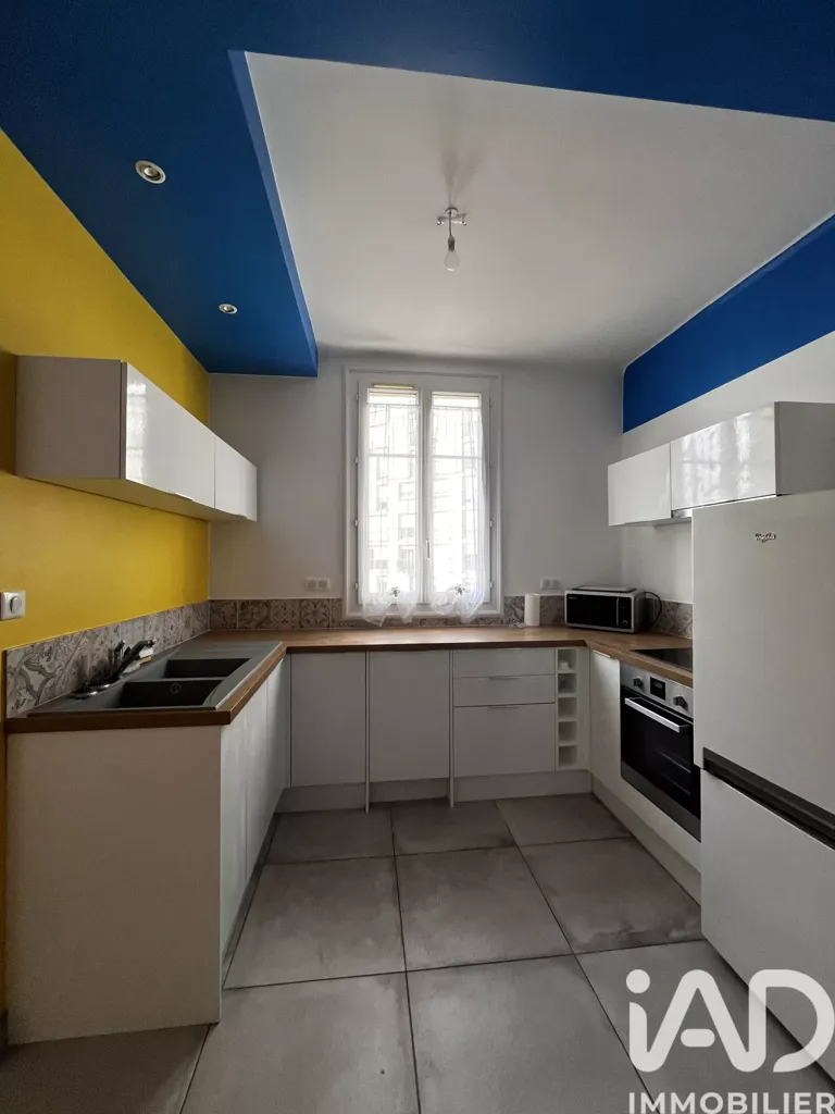 Kitchen - Bright Apartment with East-West View in Le Mans