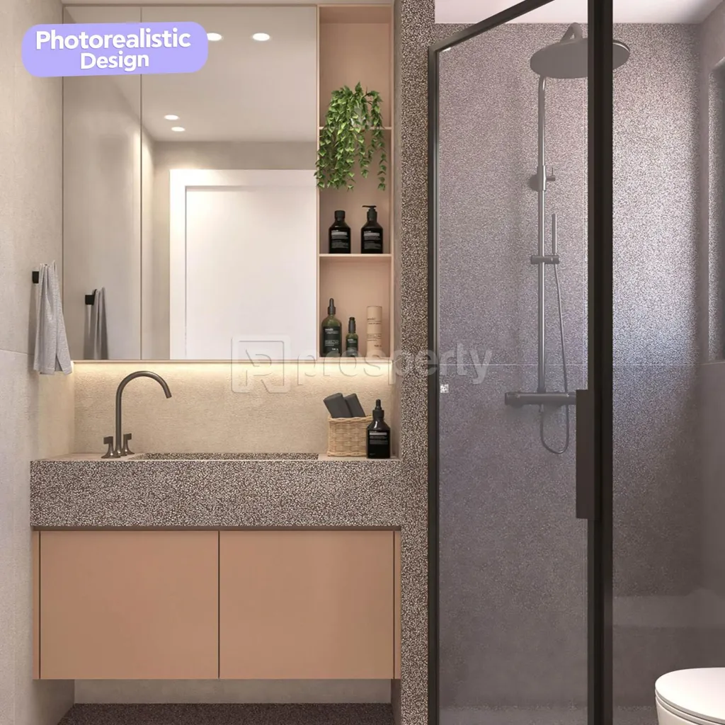 Bathrooms - Maisonette with Solar Panels in Glyfada