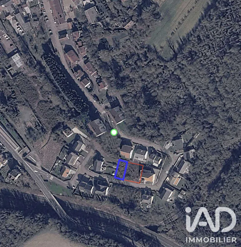 Vista aerea - Buildable Plot with 34m Facade in Bouzonville
