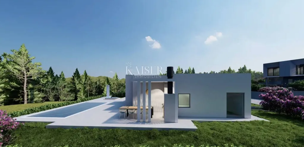 New Build Villa with Pool near Raša