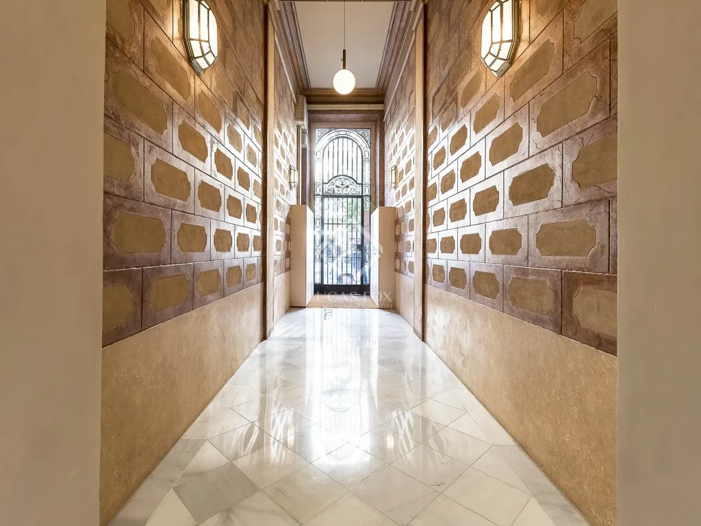 Entrée - Renovated Apartment with Terrace in Eixample Right