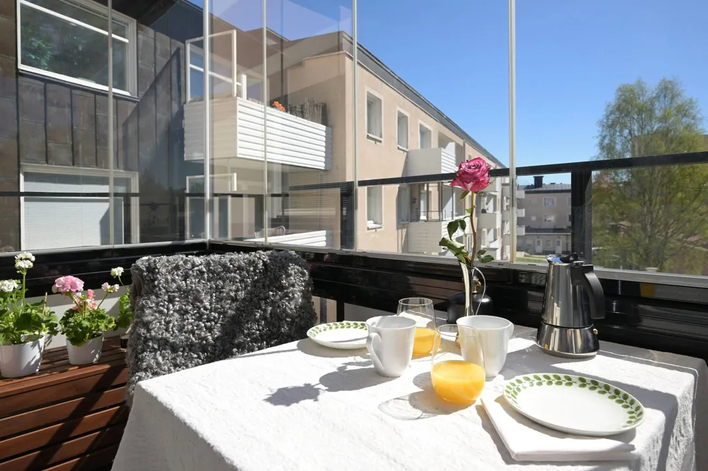 Rõdu - Apartment with Balcony in Umeå Centre