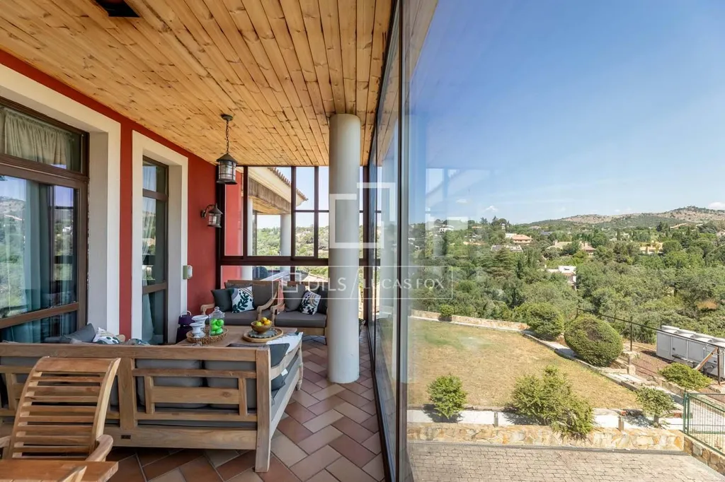 Balcon - Villa with Panoramic Views in Las Rozas