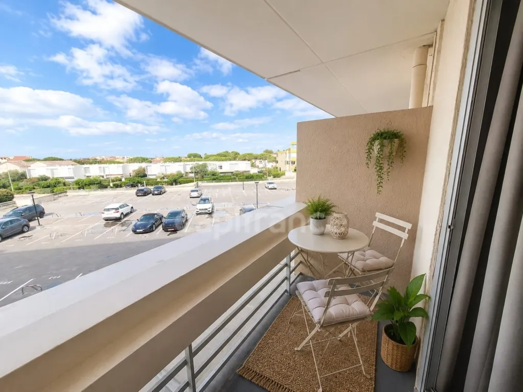 Balcone - Studio with Canigou View in Canet Plage Sud