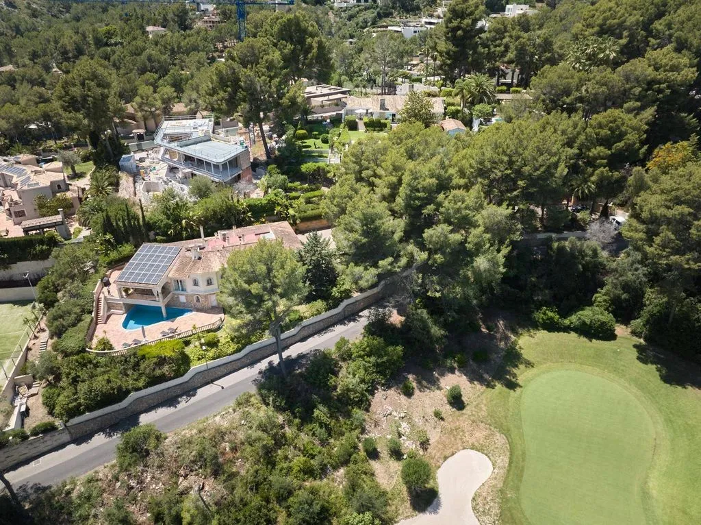 Õhuvaade - Luxury Villa with Golf Views in Son Vida