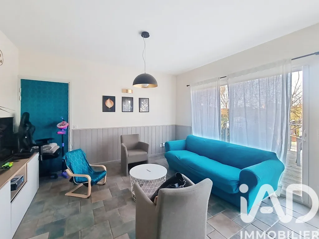 Living Room - 10-Room House with Pool in Gaujac