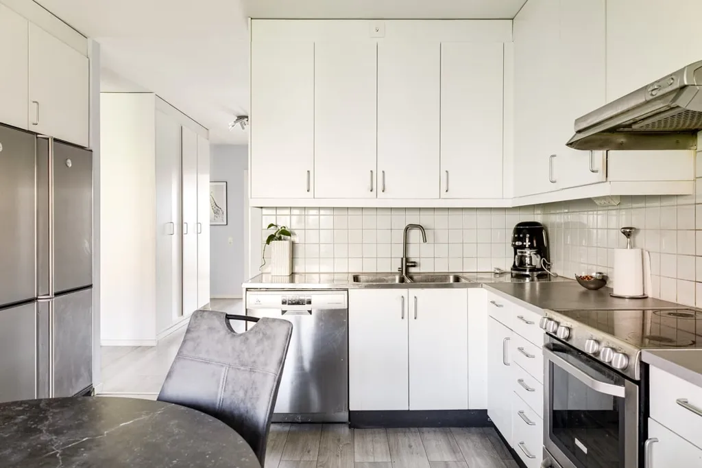 Kitchen - Apartment with Generous Balcony in Limhamn Bunkeflostrand