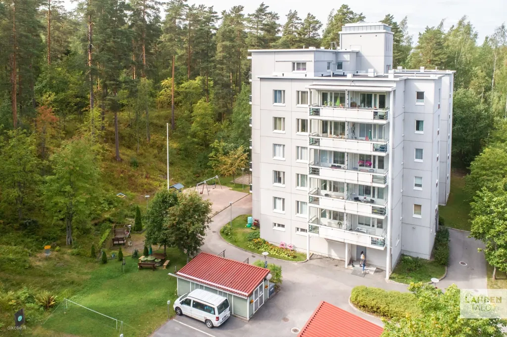 Vista aerea - Apartment with Balcony in Kiveriö, Lahti