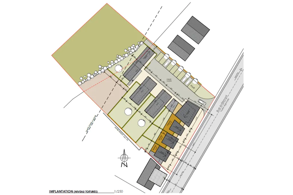 Plaan - Mixed-Use Development with Commercial Space in Marche-en-Famenne