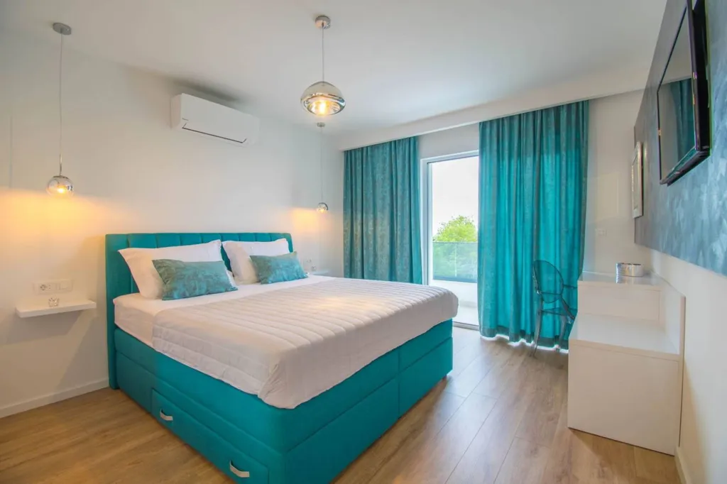 Bedrooms - New Villa with Pool in Baška Voda