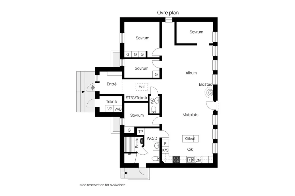 Plan - Planned Villa with Balcony in Vemdalsskalet