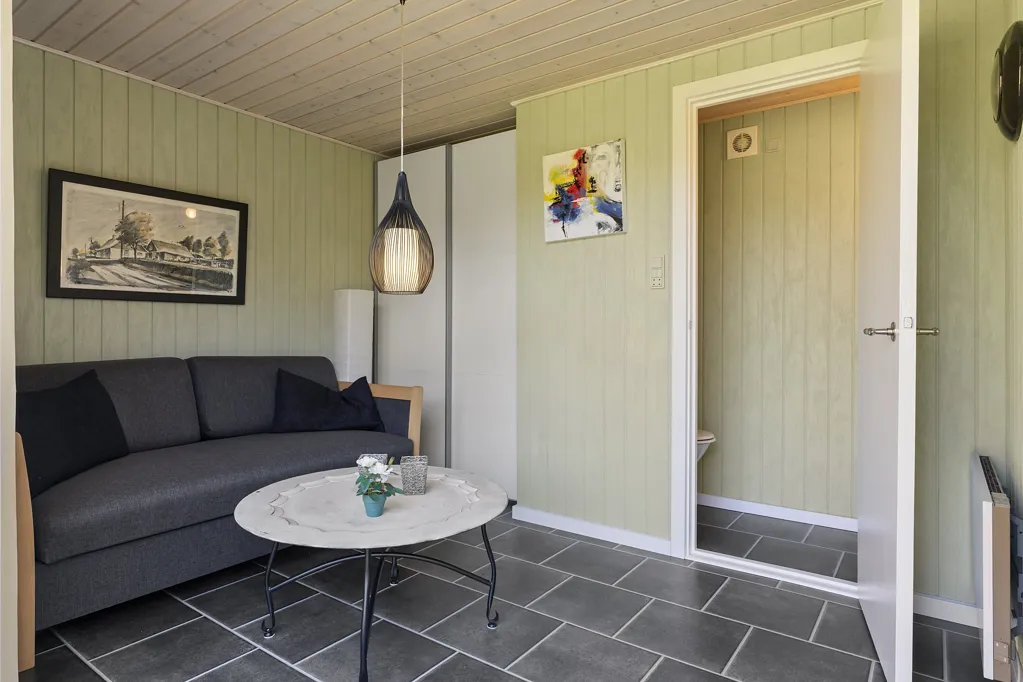 Soggiorno - Cottage with Fjord View in Bognæs