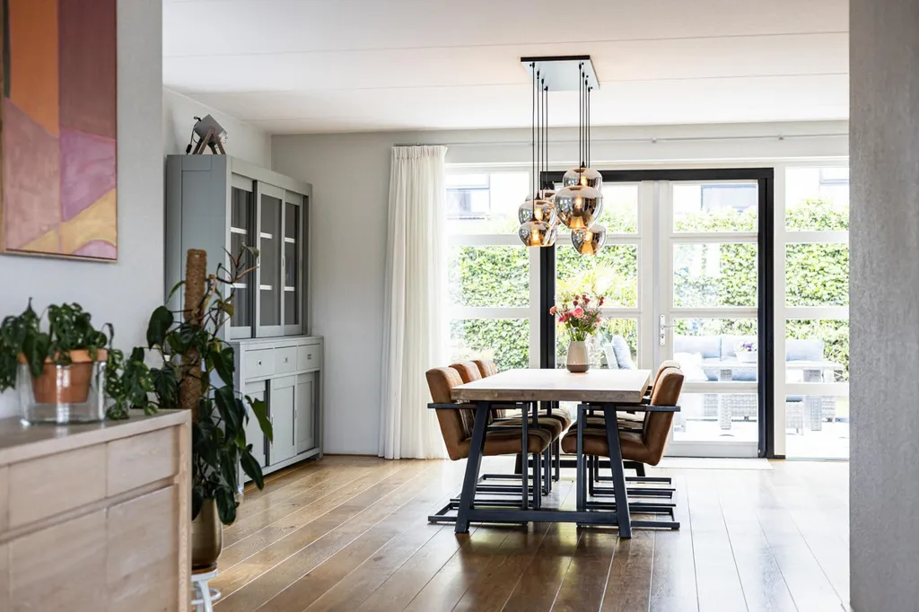 Sala da pranzo - Luxury Detached House with Garden in Dokkum