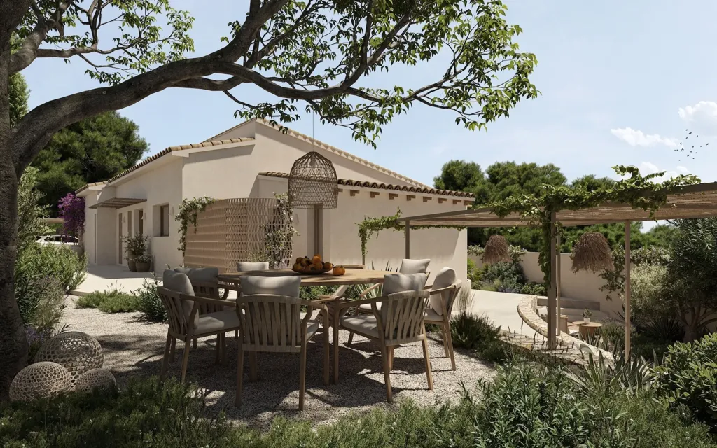 Terrasse - Luxury Villa with Private Pool in Benissa