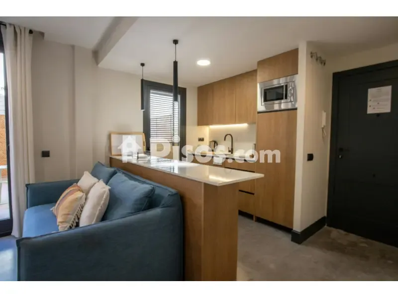 Cuisine - 1-Bedroom Apartment with Kitchen in Almendrales, Madrid