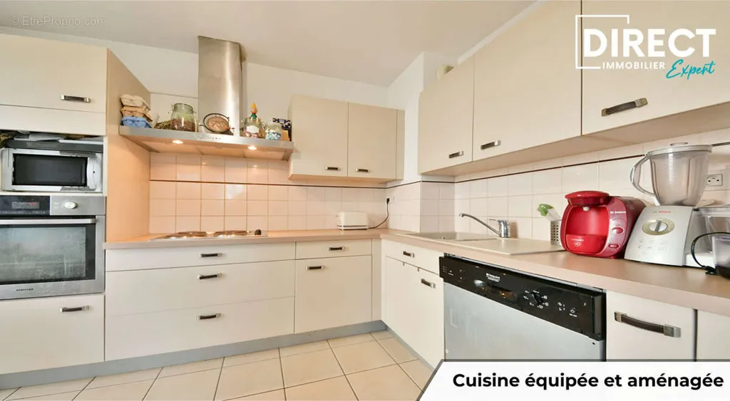 Cuisine - Duplex avec Balcon-Terrasse et Parking à Alfortville
