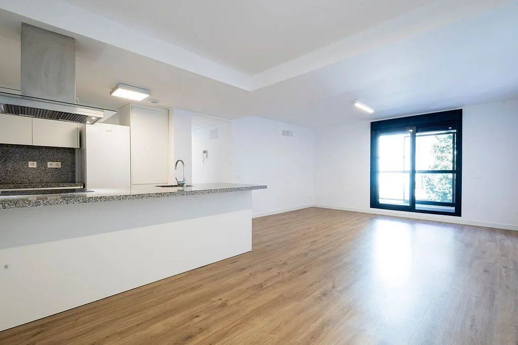 Köök - Modern Flat with Balcony in María Jiménez