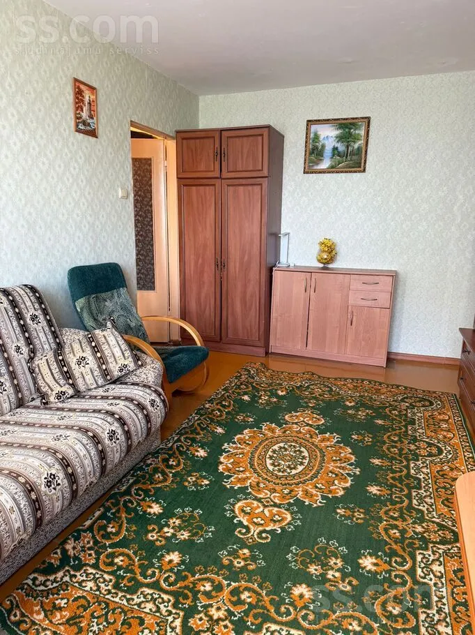 Séjour - Renovated Apartment with Balcony in Olaine