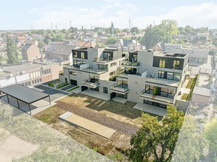 Aerial - Detached House in Riemst, Zichen-Zussen-Bolder